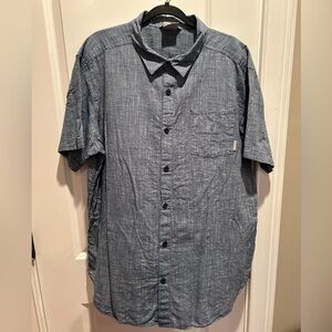 Columbia Men’s Heathered Blue Regular Fit Shirt